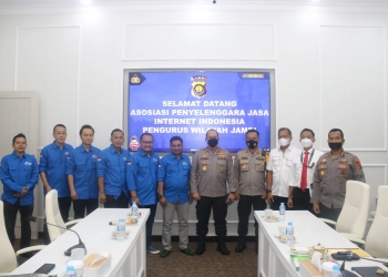 Siap Amankan Pemilu 2024, Polda Jambi Jalin Kerja Sama dengan Asosiasi Penyelenggara Jasa Internet Indonesia