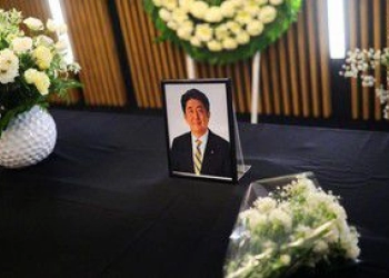Jenazah Mantan PM Jepang Shinzo Abe Menuju Kirigaya untuk Kremasi