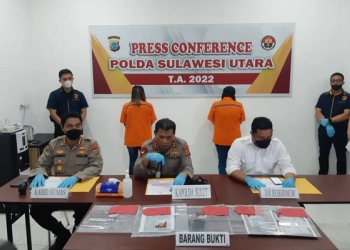 Polda Sulut Ungkap Kasus Dugaan Tindak Pidana Perdagangan Orang