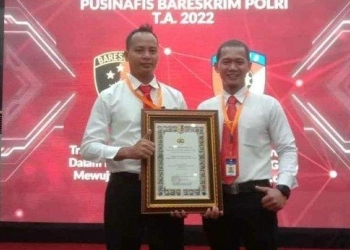 Bantu Ungkap Kasus Menggunakan Sidik Jari, Polres Bangka Raih Penghargaan dari Bareskrim