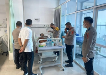 Kanit Resmob Polda Jambi yang Ditombak Bandit Kondisinya Sudah Membaik