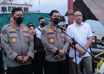 Polri Sita Kapal Tanker Bermuatan 152 Ton Solar Bersubsidi di Tanjung Priok Jakarta