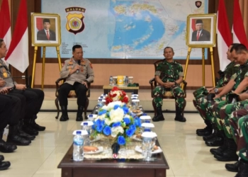 Kapolda Maluku dan Pangdam Pattimura Bahas Peredaran Senjata Api Ilegal di Maluku
