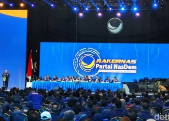 Teriakan Anies Presiden Menggema di Rakernas NasDem