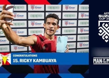 Shin Tae-yong Carikan Klub Sepakbola Luar Negeri untuk Ricky Kambuaya 