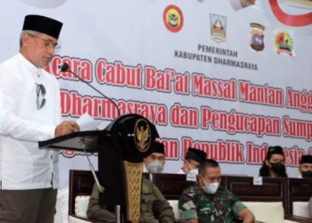 Cabut Bai'at Massal Ratusan Mantan anggota NII di Dharmasraya, Sumbar