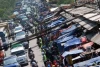 Berpotensi Bikin Macet Arus Mudik, Polres Karawang Tertibkan Delapan Pasar Tumpah