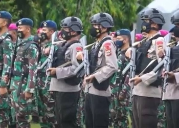Tingkatkan Kamtibmas di Kabupaten Dogiyai Papua, TNI-Polri Jaga Tujuh Titik Rawan