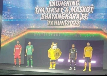 Rilis Jersey Baru, Bhayangkara FC Ingin jadi Contoh dalam Sepakbola Tertib