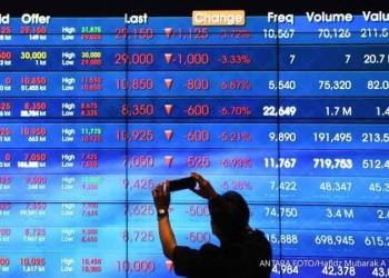 Duit Asing Tinggalkan Indonesia, IHSG Goncang, Saham Tambang Jeblok