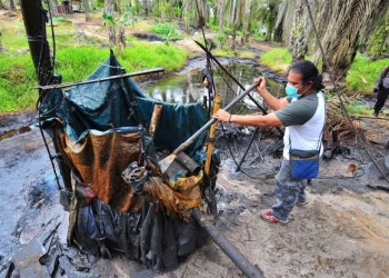 Drilling Illegal di Kabupaten Sarolangun Jambi Hasilkan 100 Drum per Hari