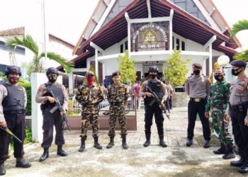 Ratusan Personel Polres Blora Siaga Pengamanan Kegiatan Hari Paskah