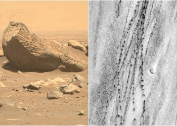 Para Ilmuwan Melihat Ribuan Jejak di Mars