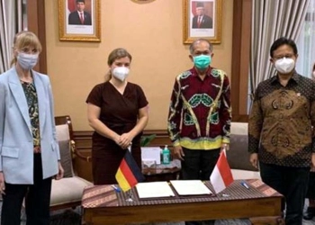 Pemerintah Jerman Sumbang Alat Medis dan 9 Juta Dosis Vaksin Covid-19