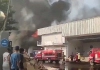 Gudang JNE Express Depok Terbakar 