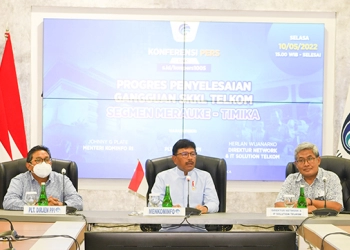 Kominfo - Telkom Siapkan Jaringan Alternatif untuk Mitigasi Gangguan SKKL Merauke-Timika
