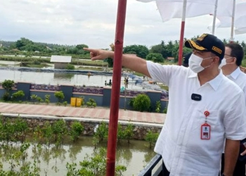 Sambut Event PNLG, Pemkab Tangerang Percantik Kawasan Aquaculture Ketapang