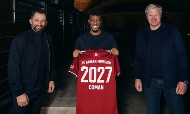 Kingsley Coman Teken Kontrak Baru Bersama Bayern