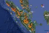 Sebanyak 243 Titik Panas Terdeteksi di Pulau Sumatera, Terbanyak Sumut