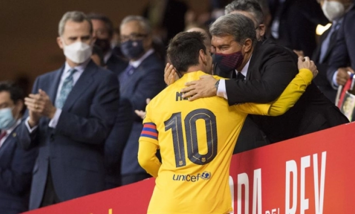 Joan Laporta Ingin Messi Pensiun di Barcelona