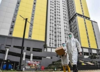 Sebanyak 197 Pasien Omicron di Wisma Atlet Kemayoran Jakarta Dinyatakan Sembuh