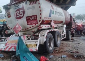 Sopir dan Kernet Truk Tanki BBM Pertamina jadi Tersangka