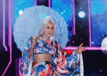 Cantiknya Luna Maya Tampil Jadi Gadis Tradisional Jepang 