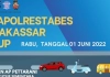 Hari Lahir Pancasila, Polrestabes Makassar Adakan Lomba Maraton 10 Km