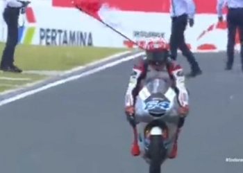 Race Moto3 : Foggia Juara, Mario Aji Posisi 14