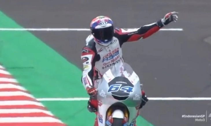 Top! Mario Aji Start ketiga Moto3 MotoGP Mandalika