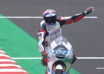 Top! Mario Aji Start ketiga Moto3 MotoGP Mandalika