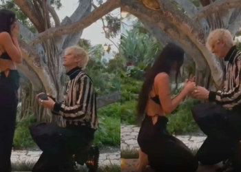 Megan Fox dan Machine Gun Kelly Bertunangan, Video Lamaran Romantis Viral
