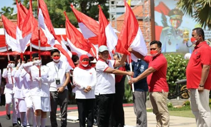 Mendagri: Gerakan 10 Juta Bendera Merah putih Merupakan Simbol Spirit