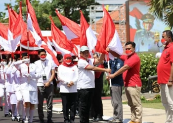 Mendagri: Gerakan 10 Juta Bendera Merah putih Merupakan Simbol Spirit