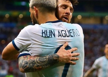 So Sweet… Ini Pesan Messi Buat Sergio Aguero