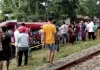 Odong-odong Maut Ditabrak Kereta Api, 9 Orang Meninggal Ditempat