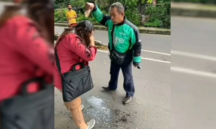 Sakit Hati, Driver OJol yang Siram Pelanggannya Pakai Air Aki Terancam 5 Tahun Penjara