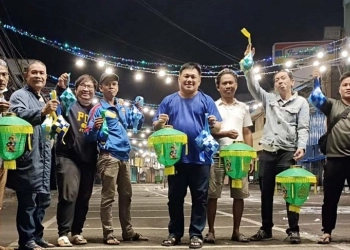 Sambut Bulan Ramadhan, UMKM Pasar Lama Pasang Lampion Bernuansa Islami