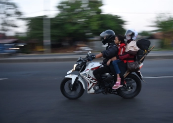 Polres Karawang Berikan Imbauan untuk Pemudik Motor