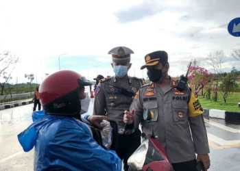 Polisi Berlakukan Penyekatan Arus Lalu Lintas Penonton MotoGP Mandalika