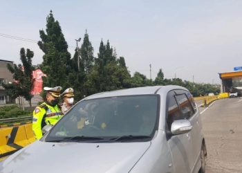 Masih PPKM Level 3, Satlantas Polrestabes Bandung Tetap Berlakukan Gage