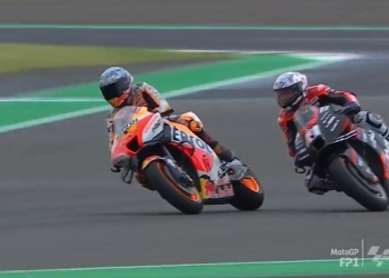 Espargaro Kangkangi Marquez di FP1 MotoGP Mandalika