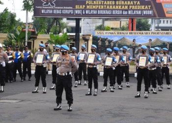 Langgar Kode Etik, Polrestabes Surabaya pecat 12 anggota Polisi Nakal