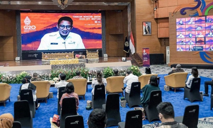 Sandiaga Uno Berharap Tourism Working Group G20 Hasilkan Program Konkrit Pariwisata