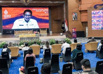 Sandiaga Uno Berharap Tourism Working Group G20 Hasilkan Program Konkrit Pariwisata