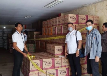 Satgas Pangan Ungkap 53 Ton Penimbunan Minyak Goreng di Kota Palu Sulteng