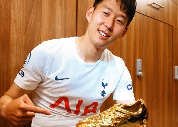 Mantap! Son Heung-min Jadi Pemain Asia Pertama Peraih Sepatu Emas Liga Premier Inggris