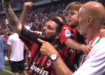Duh, Medali Kemenangan Stefano Pioli Dicuri