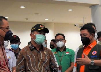 Kepala BNPB dan Menko PMK Tinjau Fasilitas Bandara Internasional Bali Pastikan Kesiapan  Menerima PPLN dan Tamu Negara Event International