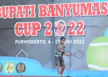Petenis Junior Ramaikan Bupati Banyumas Cup 2022